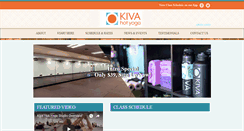 Desktop Screenshot of kivahotyoga.com